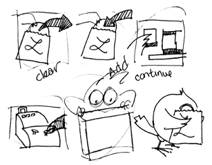 Lyric Bird Food Black & White Concepts