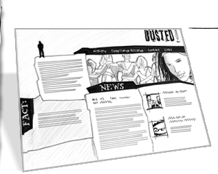 PA Busted Black & White Concepts